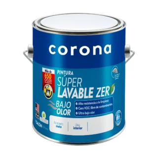 Pintura súper lavable zero